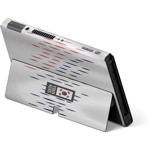 South Korea Soccer Flag Nintendo Switch OLED (2021) Skin