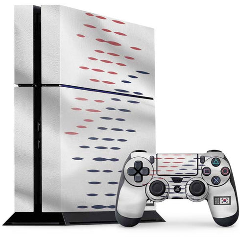 South Korea Soccer Flag PS4 Console and Controller Bundle Skin