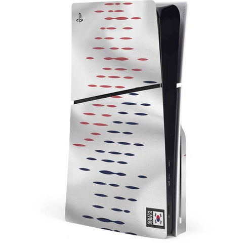 South Korea Soccer Flag PS5 Slim Disk Console Skin