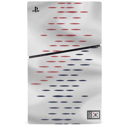 South Korea Soccer Flag PS5 Slim Digital Edition Console Skin