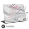 South Korea Soccer Flag Universal Laptop 13in (10.6 x 7.6in) Skin