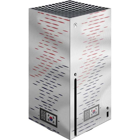South Korea Soccer Flag Xbox Series X Console Skin