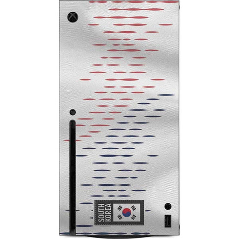 South Korea Soccer Flag Xbox Series X Console Skin