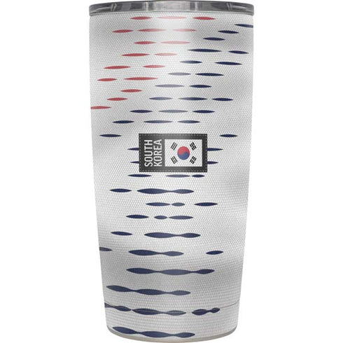 South Korea Soccer Flag Yeti 20oz Tumbler Skin