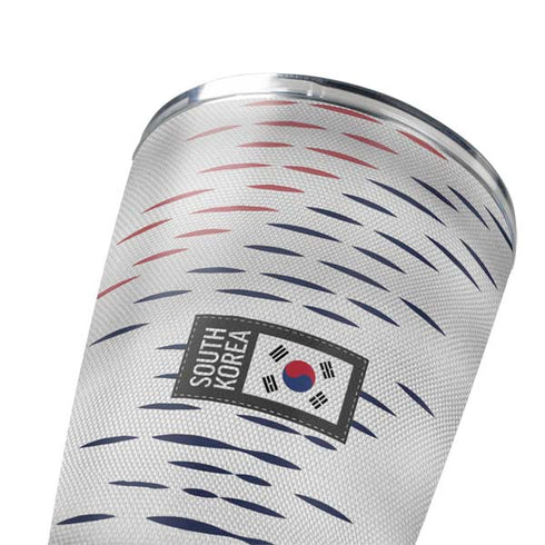 South Korea Soccer Flag Yeti 20oz Tumbler Skin