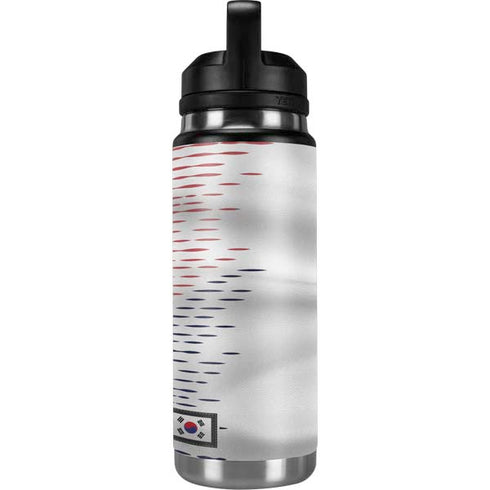 South Korea Soccer Flag YETI Rambler 26oz Bottle Skin