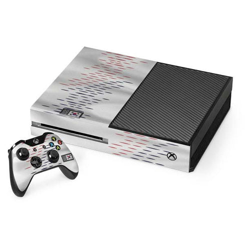 South Korea Soccer Flag Xbox One Console and Controller Bundle Skin