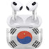 South Korean Flag Distressed Apple AirPods (3rd Gen 2021) Skin