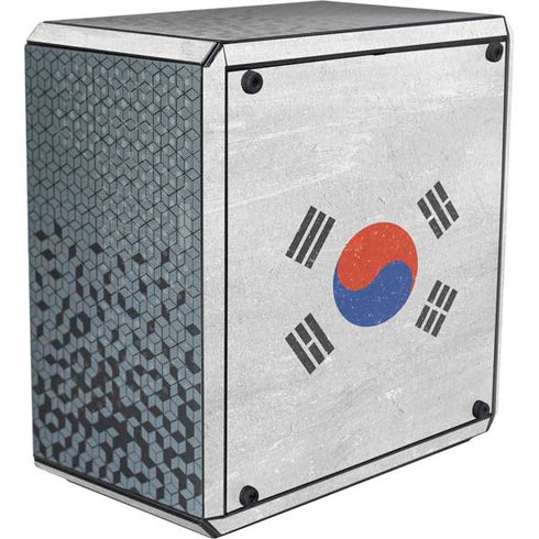 South Korean Flag Distressed Cooler Master MasterBox Q300L Mini Tower Skin