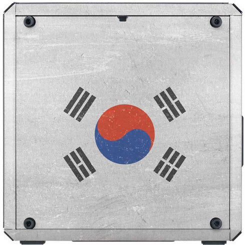 South Korean Flag Distressed Cooler Master MasterBox Q300L Mini Tower Skin