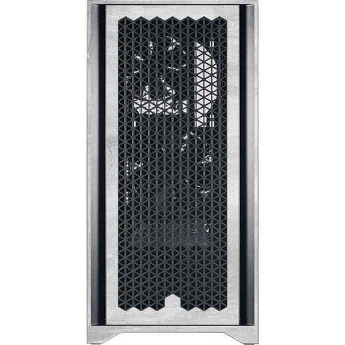 South Korean Flag Distressed Corsair 4000D Tempered Glass Mid-Tower ATX Case Skin