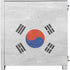South Korean Flag Distressed Corsair 4000D Tempered Glass Mid-Tower ATX Case Skin