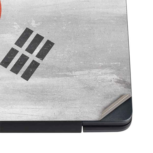 South Korean Flag Distressed Dell Vostro Skin