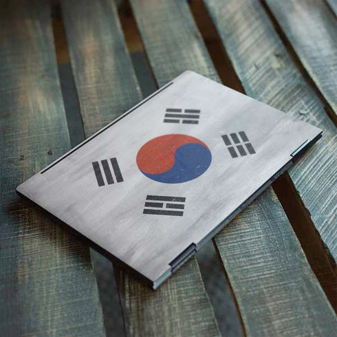 South Korean Flag Distressed HP Envy Skin