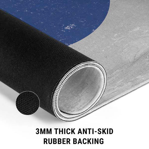 South Korean Flag Distressed Gaming Mouse Pad