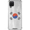 South Korean Flag Distressed Galaxy A12 Clear Case