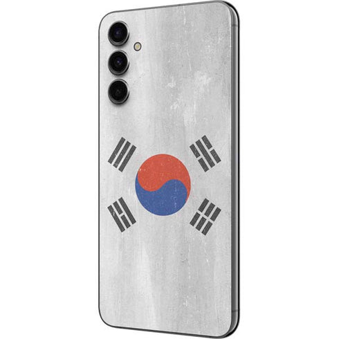 South Korean Flag Distressed Galaxy A14 5G Skin
