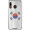 South Korean Flag Distressed Galaxy A30 Clear Case