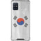 South Korean Flag Distressed Galaxy A51 5G Clear Case