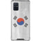 South Korean Flag Distressed Galaxy A71 5G Clear Case