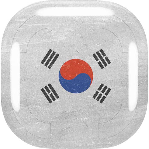 South Korean Flag Distressed Galaxy Buds Live Skin