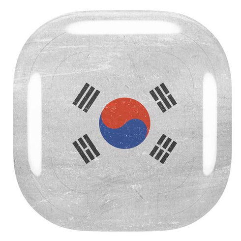 South Korean Flag Distressed Galaxy Buds Live Skin