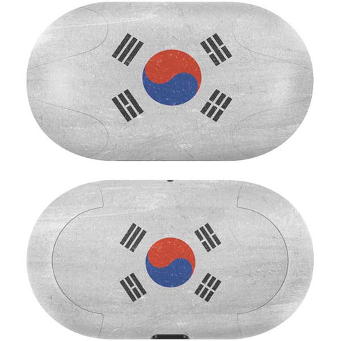 South Korean Flag Distressed Galaxy Buds Skin
