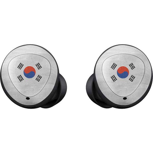 South Korean Flag Distressed Galaxy Buds Skin