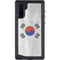 South Korean Flag Distressed Galaxy Note 10 Waterproof Case