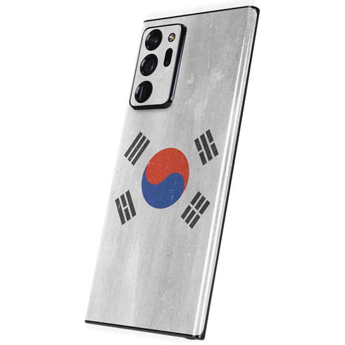 South Korean Flag Distressed Galaxy Note20 Ultra 5G Skin