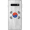 South Korean Flag Distressed Galaxy S10 Skin