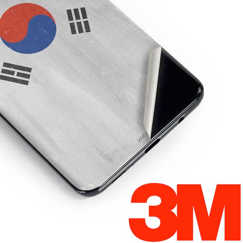 South Korean Flag Distressed Galaxy S10 Skin