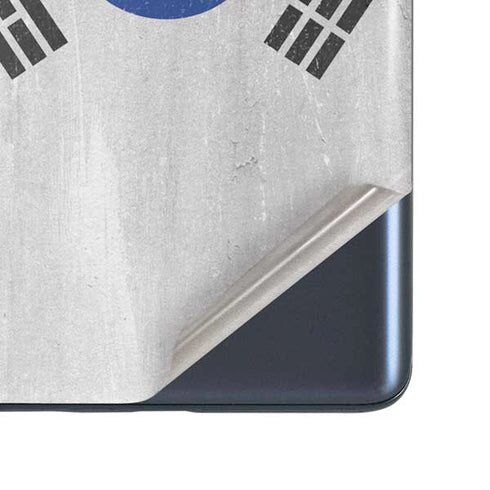 South Korean Flag Distressed Galaxy S20 Fan Edition Skin