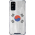 South Korean Flag Distressed Galaxy S20 FE Clear Case
