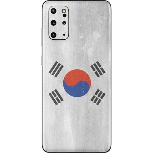 South Korean Flag Distressed Galaxy S20 Plus Skin
