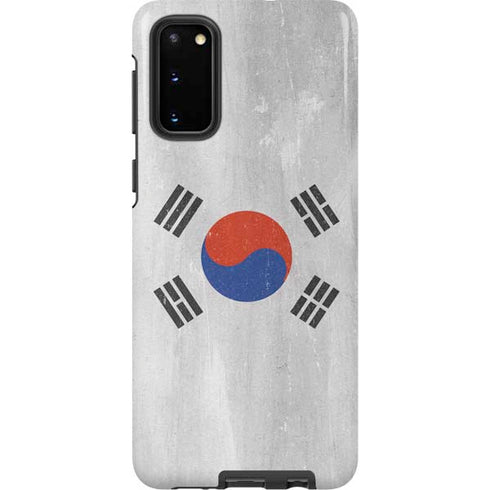 South Korean Flag Distressed Galaxy S20 Pro Case