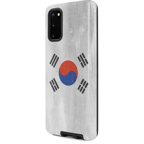 South Korean Flag Distressed Galaxy S20 Pro Case
