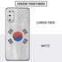 South Korean Flag Distressed Galaxy S20 Skin