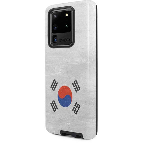 South Korean Flag Distressed Galaxy S20 Ultra 5G Pro Case