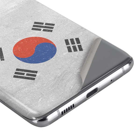 South Korean Flag Distressed Galaxy S20 Ultra 5G Skin
