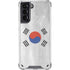 South Korean Flag Distressed Galaxy S21 5G Clear Case
