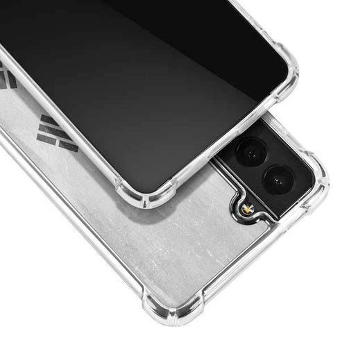 South Korean Flag Distressed Galaxy S21 FE Clear Case
