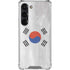 South Korean Flag Distressed Galaxy S23 Clear Case