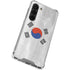 South Korean Flag Distressed Galaxy S23 Clear Case
