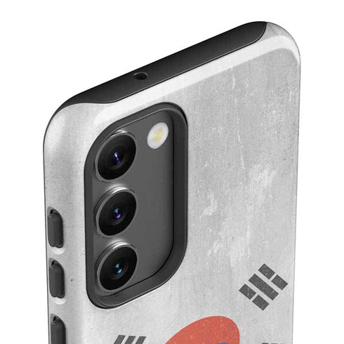 South Korean Flag Distressed Galaxy S23 Plus Pro Case