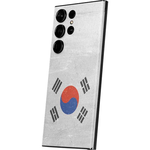 South Korean Flag Distressed Galaxy S23 Ultra Skin
