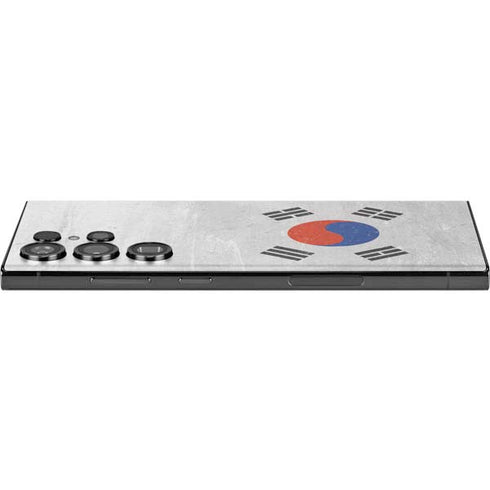 South Korean Flag Distressed Galaxy S23 Ultra Skin
