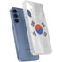 South Korean Flag Distressed Galaxy S24 Clear Case