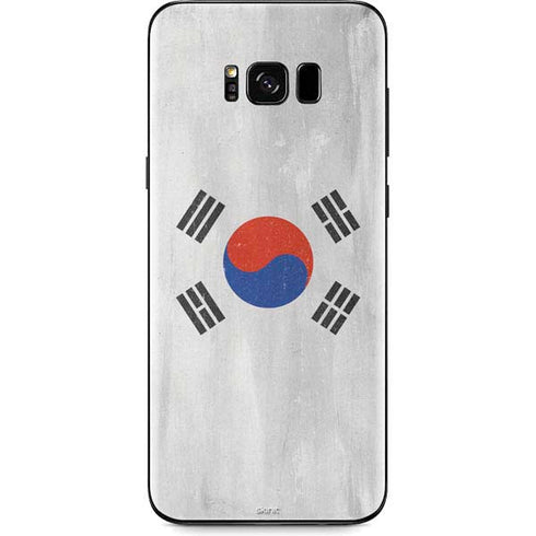 South Korean Flag Distressed Galaxy S8 Plus Skin