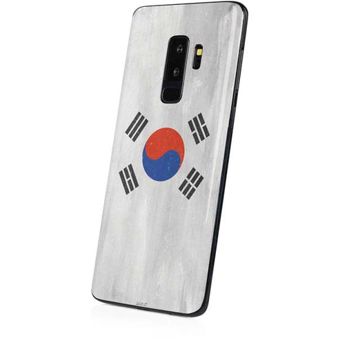 South Korean Flag Distressed Galaxy S9 Plus Skin